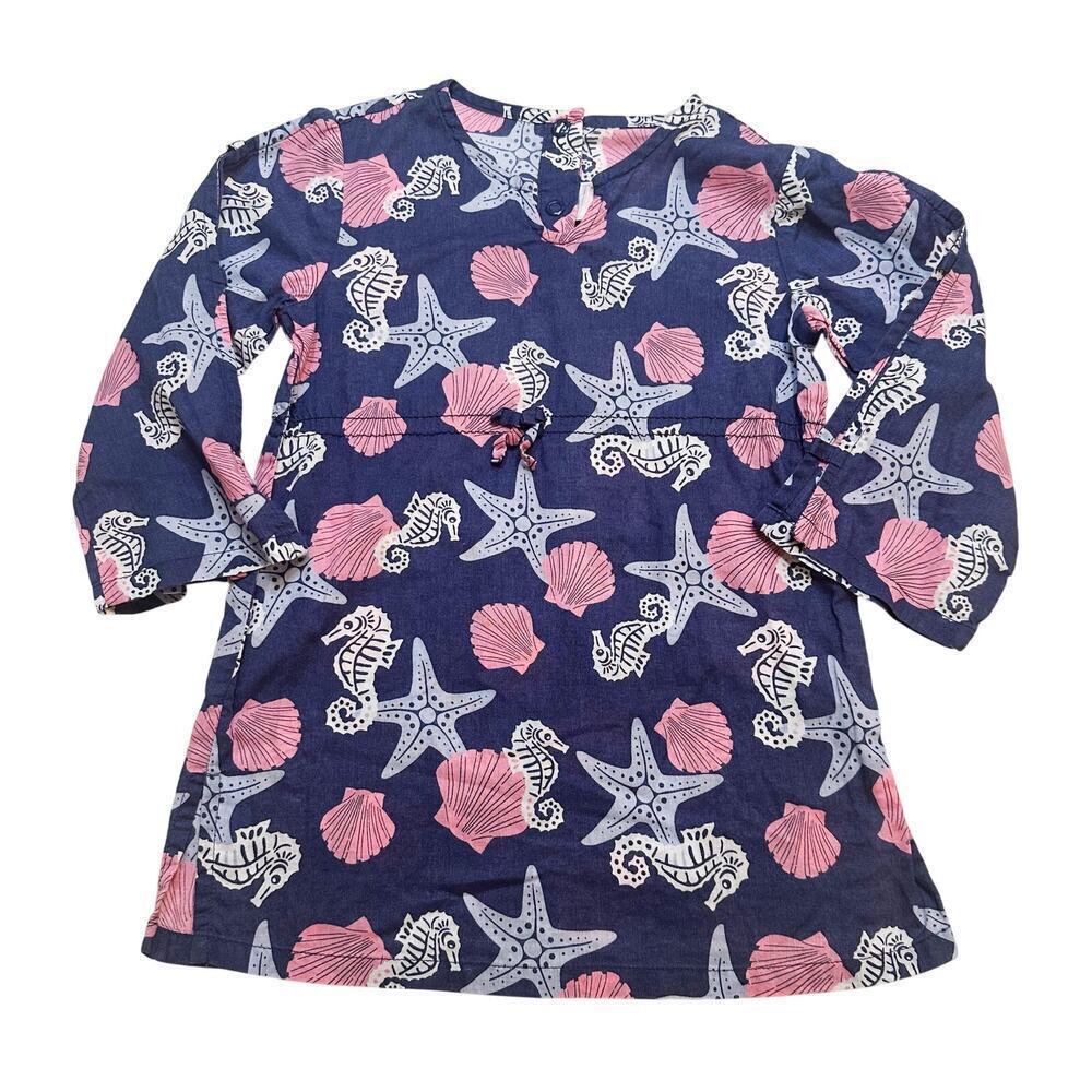Janie and Jack Seahorse Cover-up sz 2T